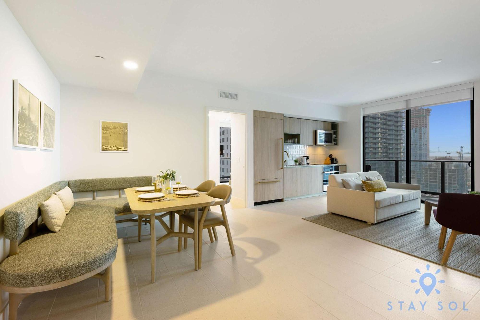 Modern Stylish 2br-2bth Apartamento *