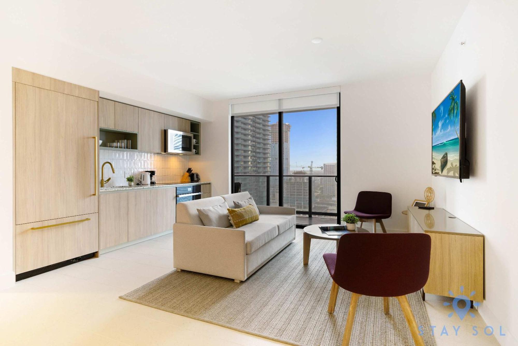 Modern Stylish 2br-2bth Apartamento